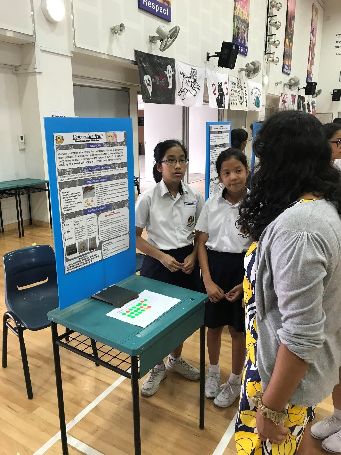 CSI Science Poster stage