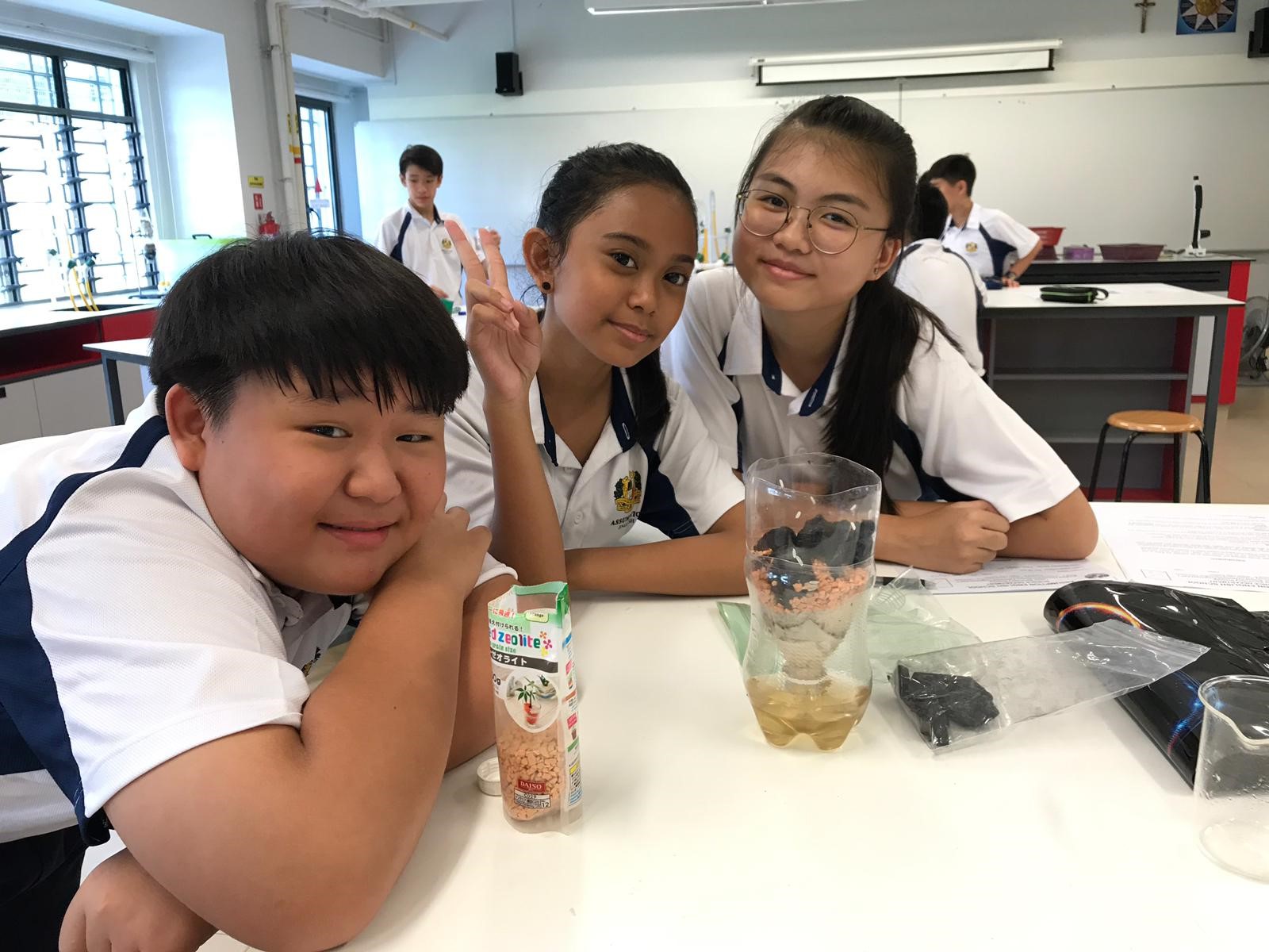 Secondary 1 Science: Water Filtration Project