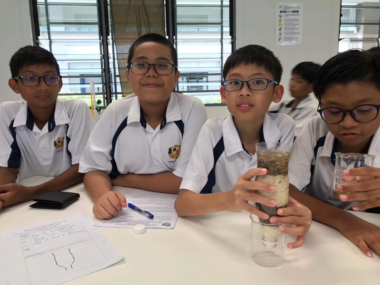 Secondary 1 Science: Water Filtration Project